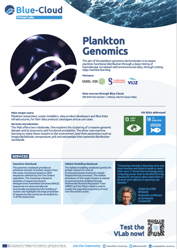 Plankton genomics factsheet
