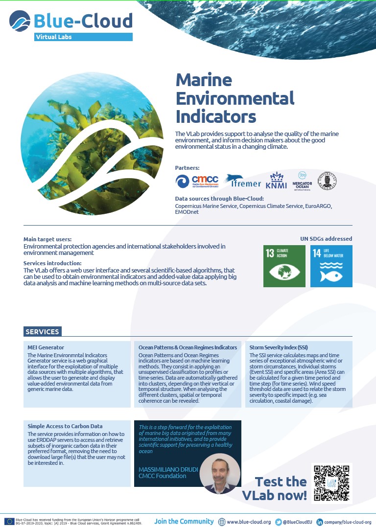 Marine Environmental Indicators factsheet