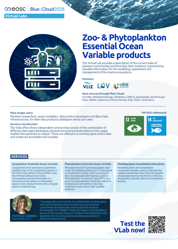 Zoo- & Phytoplankton EOV Products factsheet