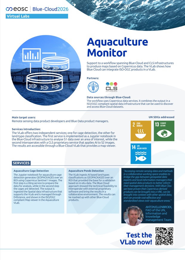 Aquaculture Monitor factsheet