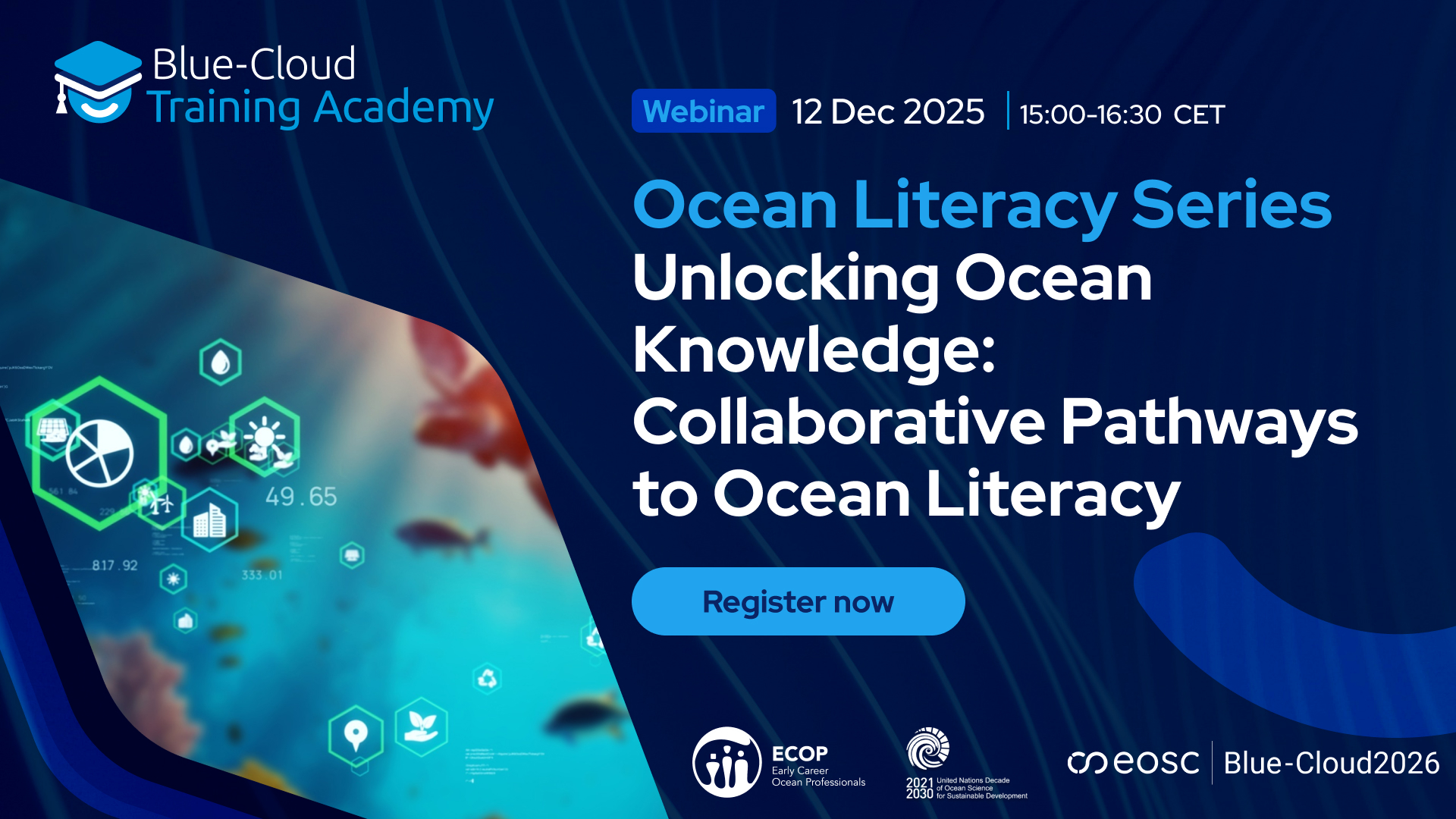 Webinar Ocean Literacy 1 | Unlocking Ocean Knowledge: Collaborative Pathways to Ocean Literacy