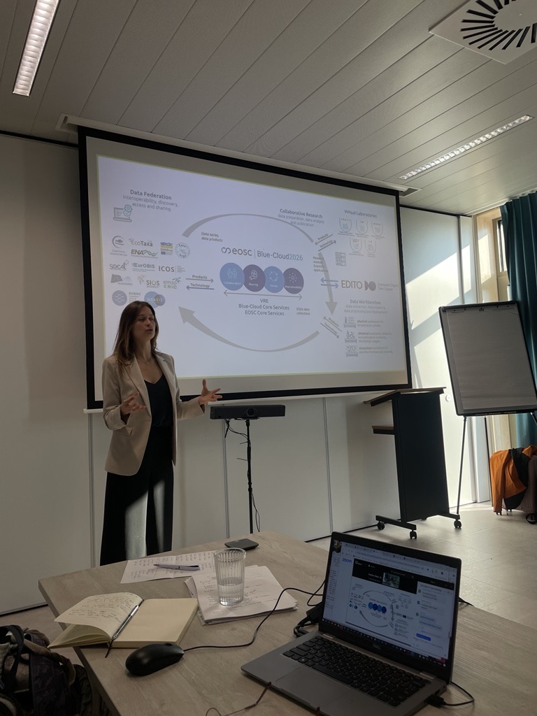 Cyrielle Delvenne at the FAIR Data Course
