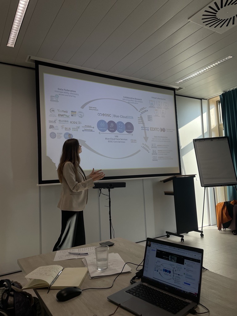 Cyrielle Delvenne at the FAIR Data Course